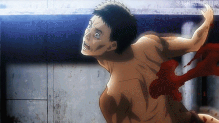 #甲铁城的卡巴内瑞#剪掉部分GIF还原，貌似好精彩，还没有人认领吗[可怜]