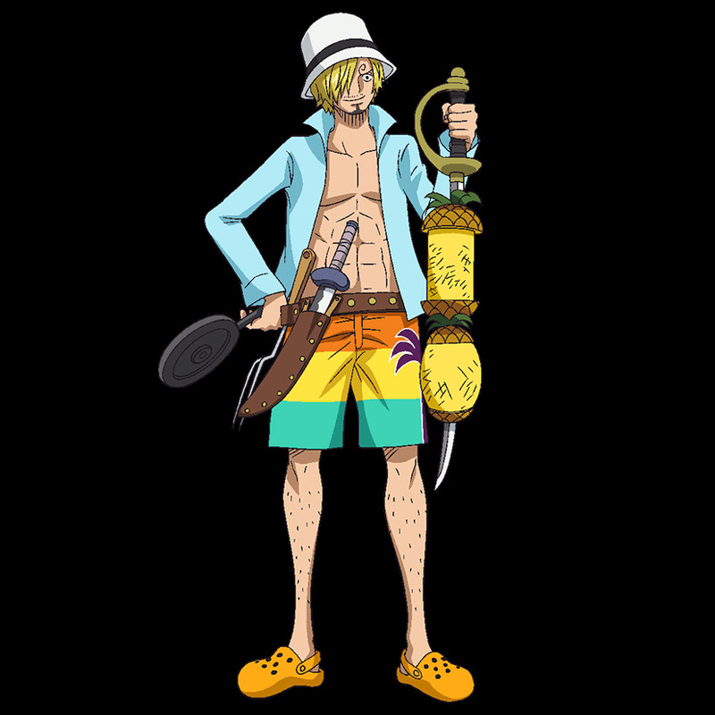 海贼最新剧场版#GOLD#人设官图第三弹 [花心]，好有腔调[哈哈]