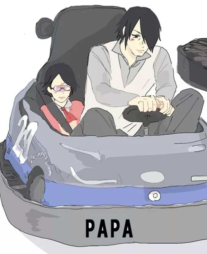  火影版 爸妈带孩子的区别[哈哈]