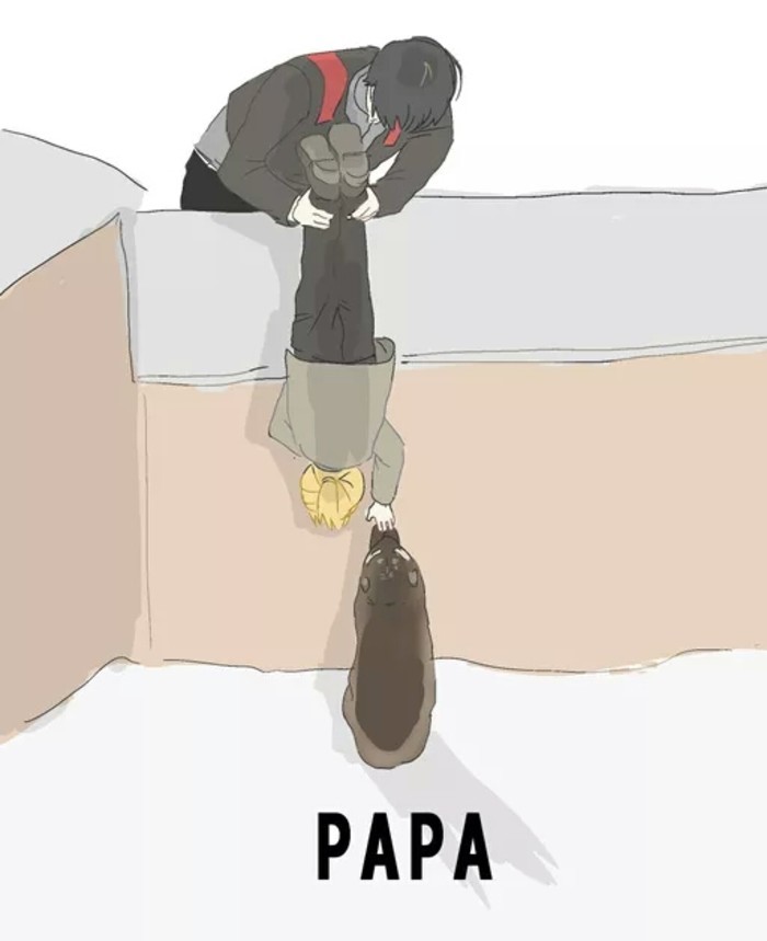  火影版 爸妈带孩子的区别[哈哈]