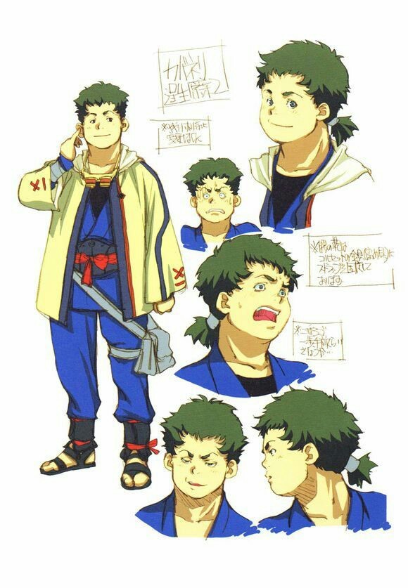 甲铁城的卡巴内瑞人物原画集[嘻嘻]
很有感觉