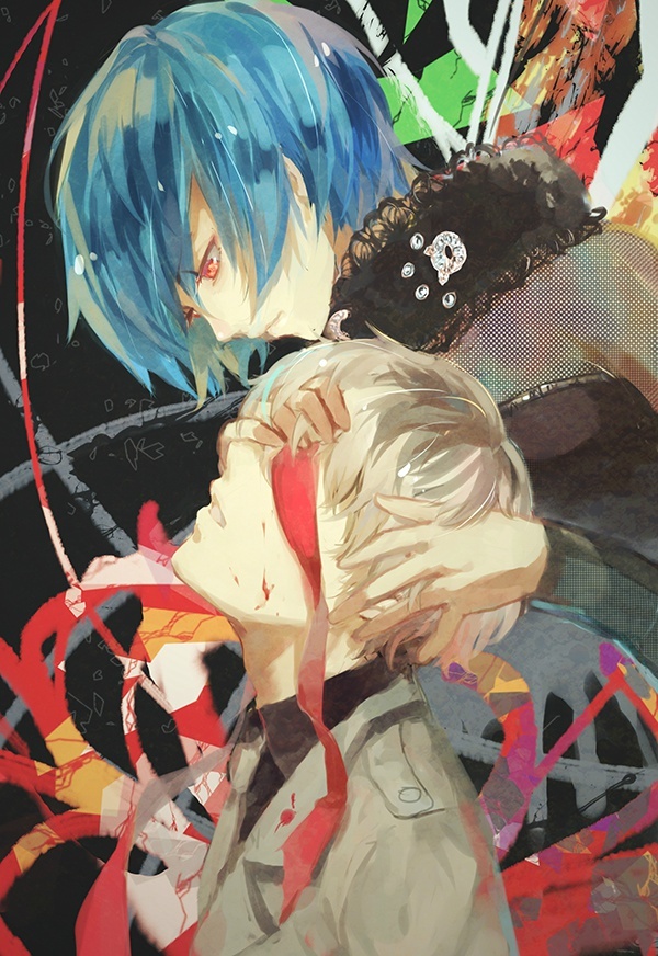 美图欣赏，画风好帅，金木也好帅[嘻嘻]