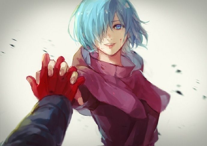 美图欣赏，画风好帅，金木也好帅[嘻嘻]