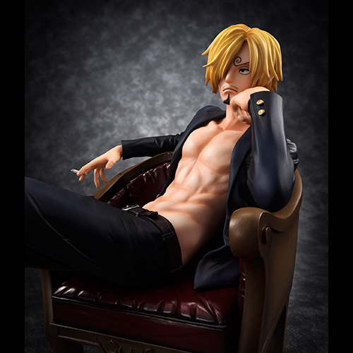 #海贼王#POP SOC 山治
发壳：2016年8月
尺寸：1 / 8的比例（高约140毫米）
材质：模型部分…台座PVC，台座部分…ABS
原型制作：MAS（定点）
彩色样品制作：山治……ぅもけい，椅子……アンドウ健