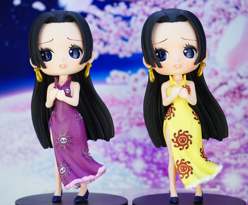 “Q Posket”新品，蛇姬女帝，黄色和紫色2款，萌得似乎有点过[悲伤]，我准备抛弃钱包君了。[笑cry][哈哈