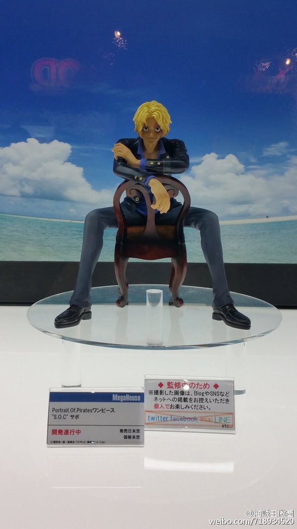 海贼王POP SOC系列新增萨波坐姿和罗坐姿，各路粉丝还不快来舔屏[花心][哈哈]