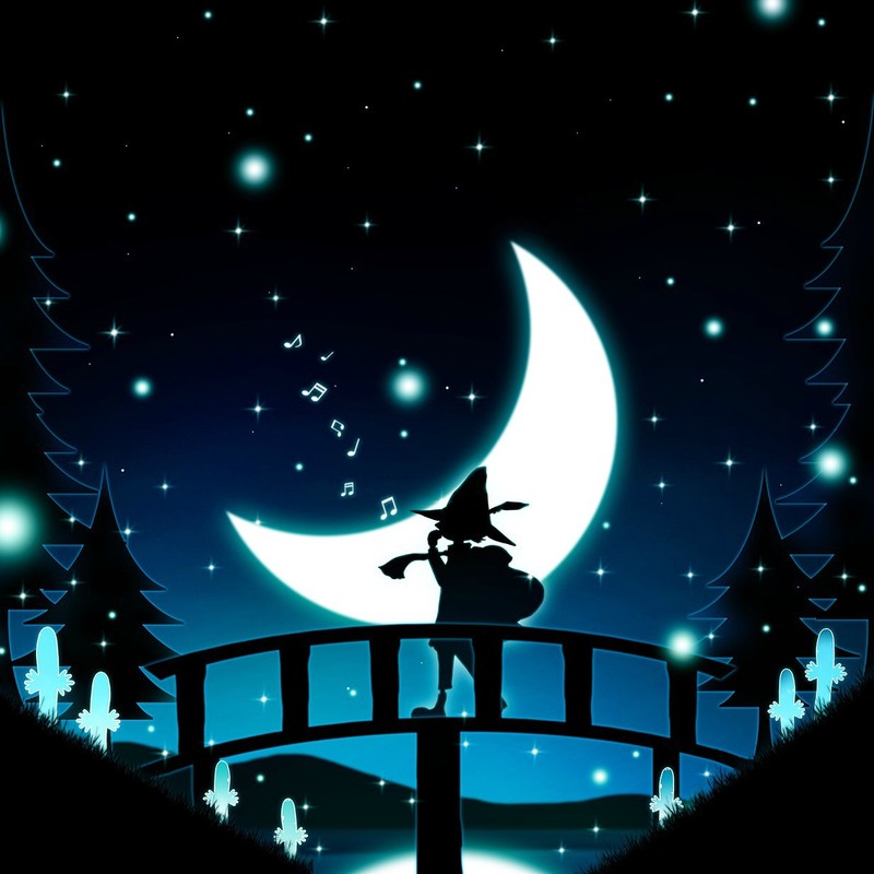 日本插画师 ハラダミユキ的插画作品，冷暖鲜明的格调背景，好美。[嘻嘻]