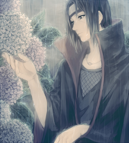 画师CONNNITIHA的火影系列插画作品，很有感觉[嘻嘻]