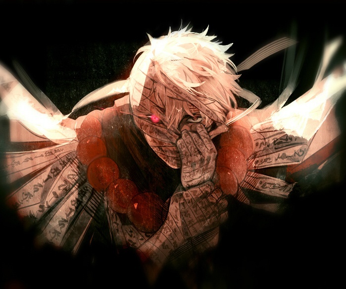 日本画师138的银魂系列插画作品，银他妈真的美如画！[嘻嘻]