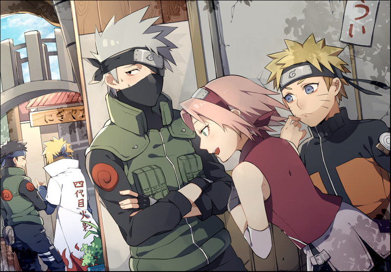 画师きらげら的火影系列插画作品，必须点个赞[嘻嘻]