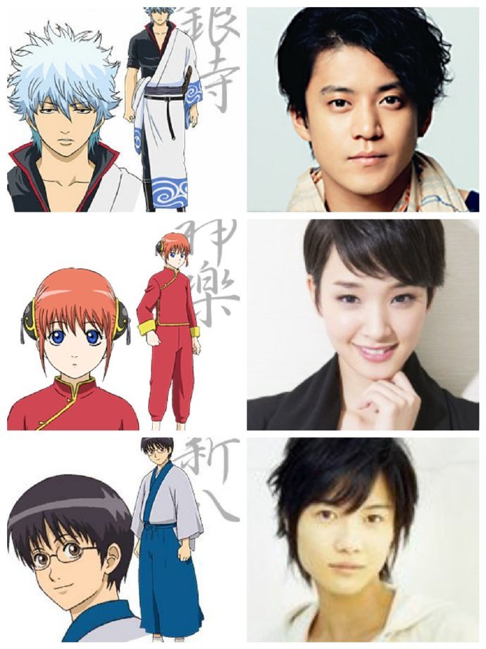 日推上的网友总结的比较合适的银魂真人版演员，有点意思[思考]