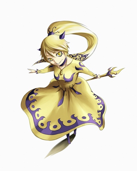 尾兽拟人化，很有创意，一万个赞[嘻嘻]