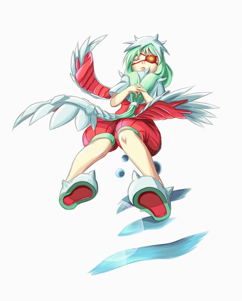 尾兽拟人化，很有创意，一万个赞[嘻嘻]