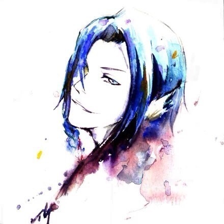 国人画师群青爱兰的死神系列插画，美的精心动魄[嘻嘻]