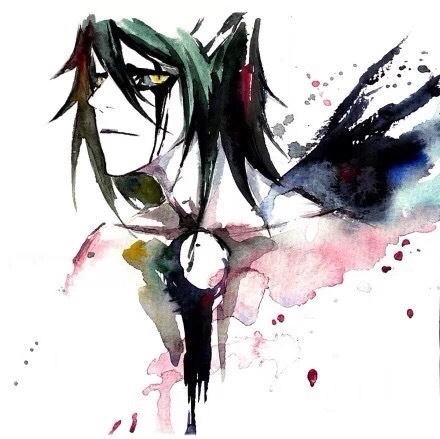 国人画师群青爱兰的死神系列插画，美的精心动魄[嘻嘻]