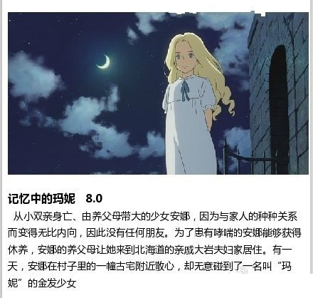 9部不错的非好莱坞动画，它们不一定有耗资的场景或者声效，但不论画面还是故事都更加深刻动人！[可怜]#补番#