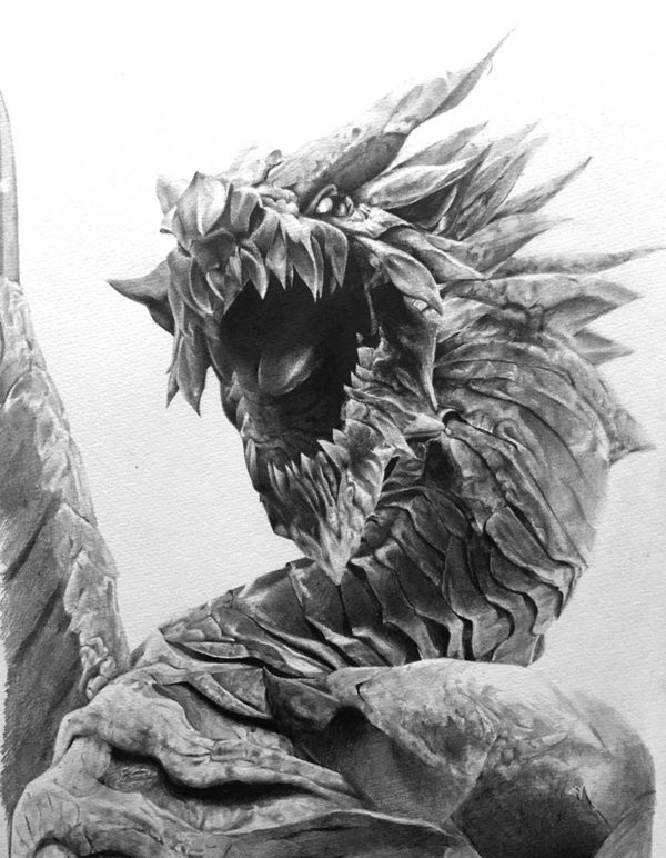 ame_dama47的铅笔画，画风好赞[嘻嘻]