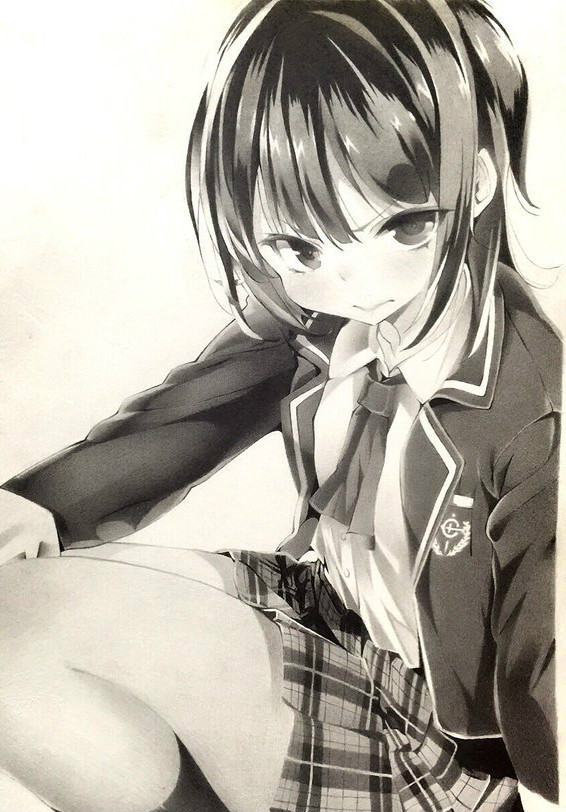 ame_dama47的铅笔画，画风好赞[嘻嘻]