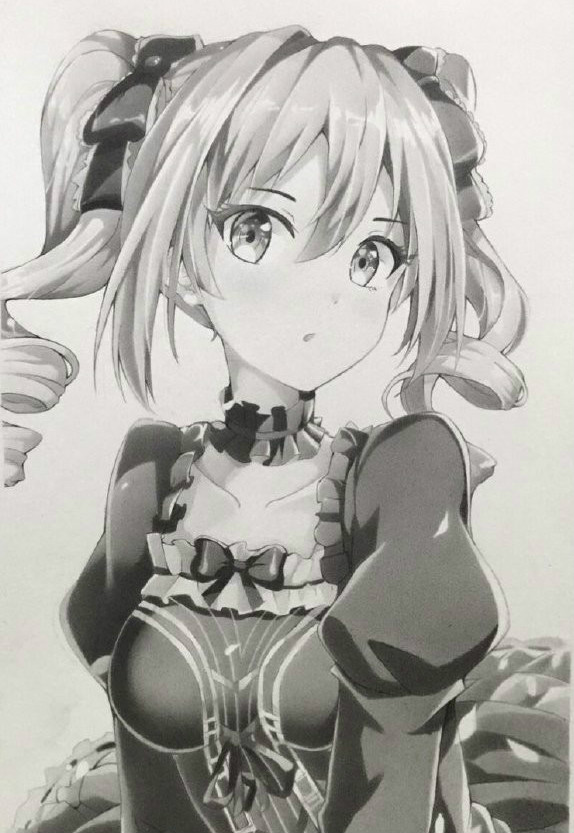 ame_dama47的铅笔画，画风好赞[嘻嘻]