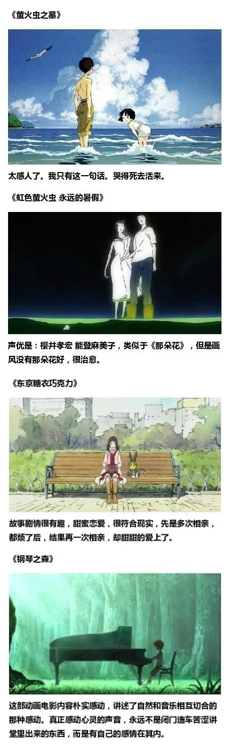 推荐一些高分动画电影，都是很经典值得一看的作品，马走收藏吧。#补番#