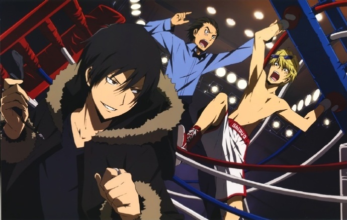 男人之间的浪漫可是用拳头决定胜负的！[挖鼻屎]