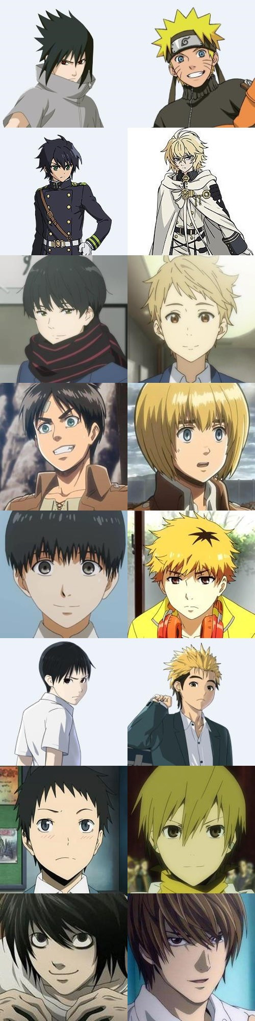 【真相】每个黑发或黄发男主都有一个黄发或黑发基友[吃惊]