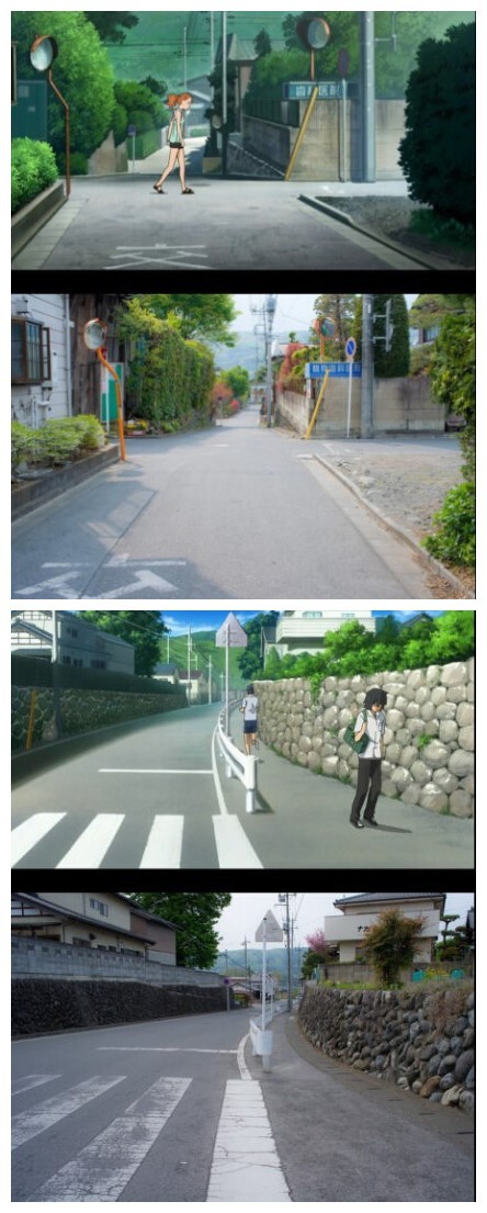 《未闻花名》日本圣地巡礼，#二次元三次元#交汇的地方！