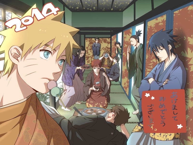 木叶的那年夏天，那时候大家都还是那么开心，对未来充满了期待[嘻嘻]