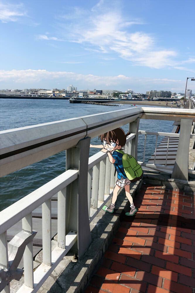 画师ねむい 绘制的“带着柯南去旅行”系列。
好想和他做一些不可描述的事情，但是又害怕会有生命危险[笑cry]