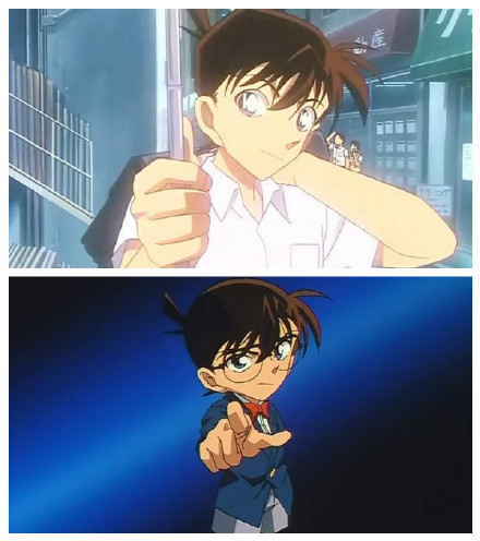 动漫人物小时候和长大后对比照，你想要把谁抱回家？[害羞]
柯南那个简直就是一模一样啊！
银魂这个我确定是假的，那个分明就是他的私生子