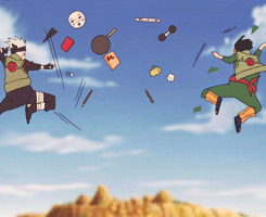 好基友，一辈子[嘻嘻]
卡卡西和迈特凯[嘻嘻]