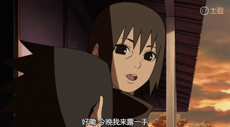 火影中的#二次元美食#
鼬为佐助做的一桌丰盛的美食，
又一次提高了男神的标准[男神]