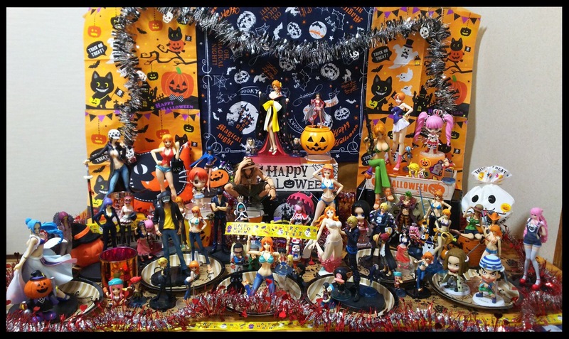 海贼手办大搜集，这个手办狂魔太强了，大爱[花心]