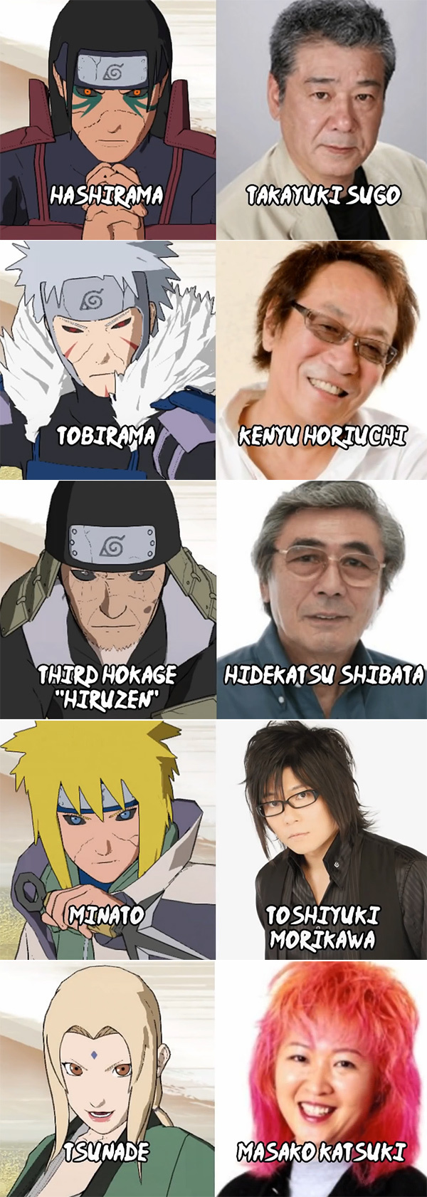 火影声优英雄榜
终于看到模糊的人了[嘻嘻]一直都很好奇[哈哈]