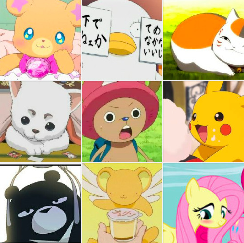 投票对决，下面动漫萌物你最喜欢哪只[可怜]