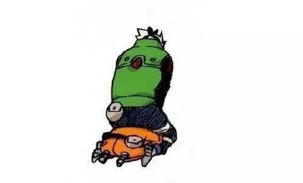 好温馨，鸣人和卡卡西像父子一样的感情[悲伤]