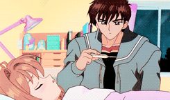 魔卡少女小樱的日常，真是各种被宠爱着，哥哥真是大男神啊[嘻嘻][男神]