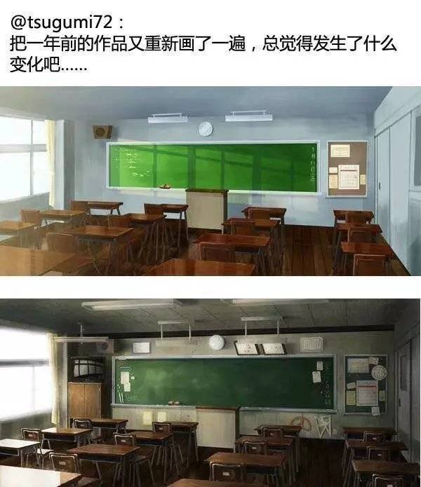 请珍惜身边每一个画画的朋友，说不定明年就成触了。。。[吃惊]
#二次元三次元#你能看出来哪一个是吗？