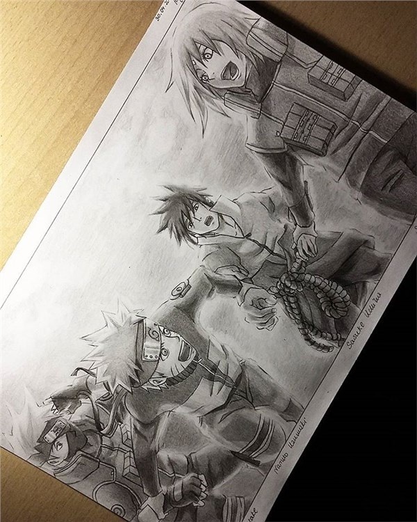 这一波兰画师的火影系列又出新专辑啦！，画风依然屌炸天[嘻嘻][吃惊]