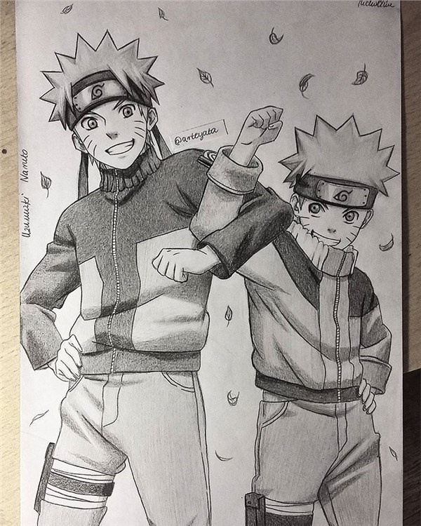 这一波兰画师的火影系列又出新专辑啦！，画风依然屌炸天[嘻嘻][吃惊]