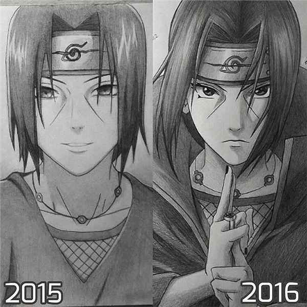 这一波兰画师的火影系列又出新专辑啦！，画风依然屌炸天[嘻嘻][吃惊]